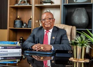 Chief Kgosi Pilane