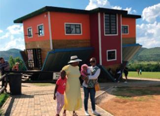 The Upside Down House in Hartebeespoort
