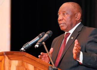 President Cyril Ramaphosa