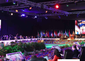 President Cyril Ramaphosa officiated the first meeting of G20 Foreign Ministers earlier this year