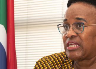 Mikateko Joyce Maluleke DG of the Department of Women Youth and Persons with Disabilities