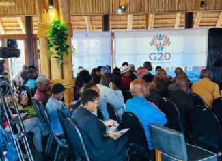 Delegates at the G20 RIWG meeting