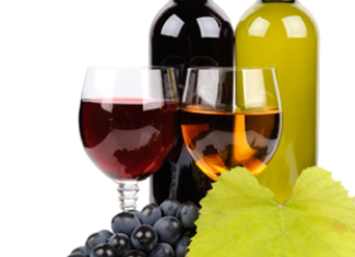 Grapes and wine