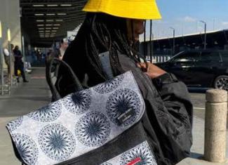 Babina Noko felt backpack: R 1 699.99