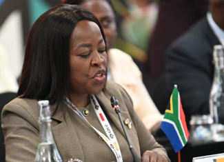Minister in The Presidency for Planning, Monitoring and Evaluation Maropene Ramokgopa opens the G20 Ministerial Meeting on Development