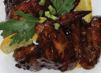 Sticky wings