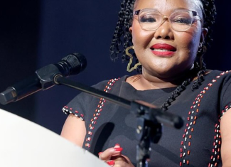 Basic Education Minister Siviwe Gwarube announces the 2025 matric results.