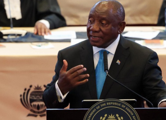  President Cyril Ramaphosa presenting the State of the Nation Address 2026