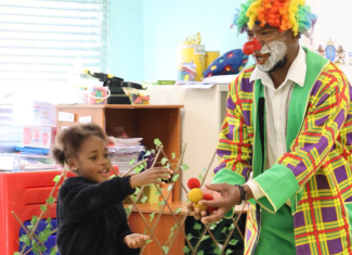 Celebrations and entertainment at the recent Kagiso Ext. 6 Library opening.