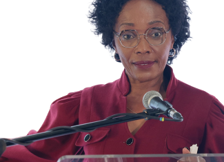  Minister in The Presidency for Women, Youth and Persons with Disabilities, Sindisiwe Chikunga 550 × 550 Web.png 