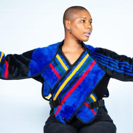 Zettu Ndebele fashion jacket