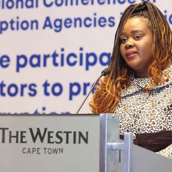 Minister of Justice and Constitutional Development, Mmamoloko Kubayi