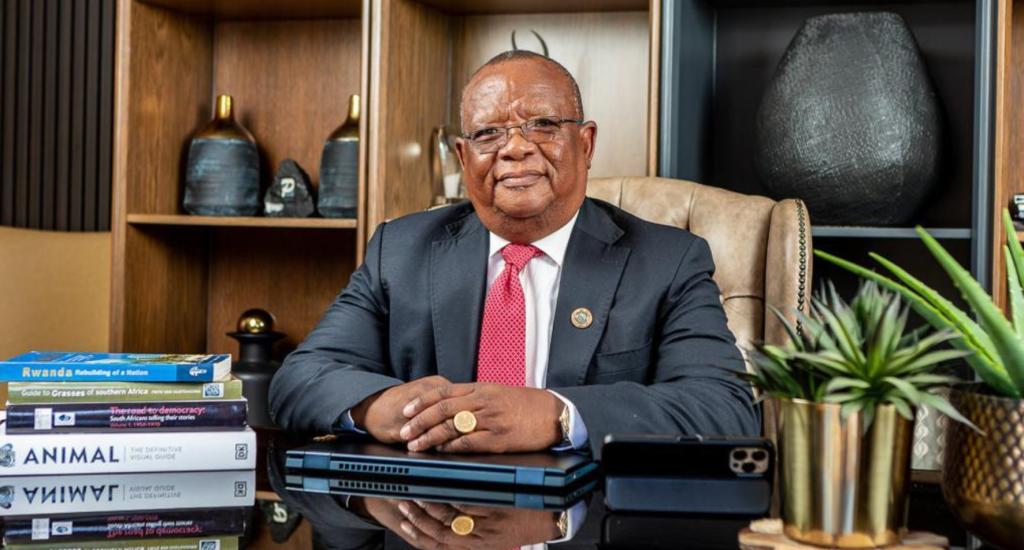 Chief Kgosi Pilane