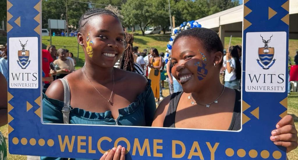 Wits first-year students during the 2025 Wits Welcome Day
