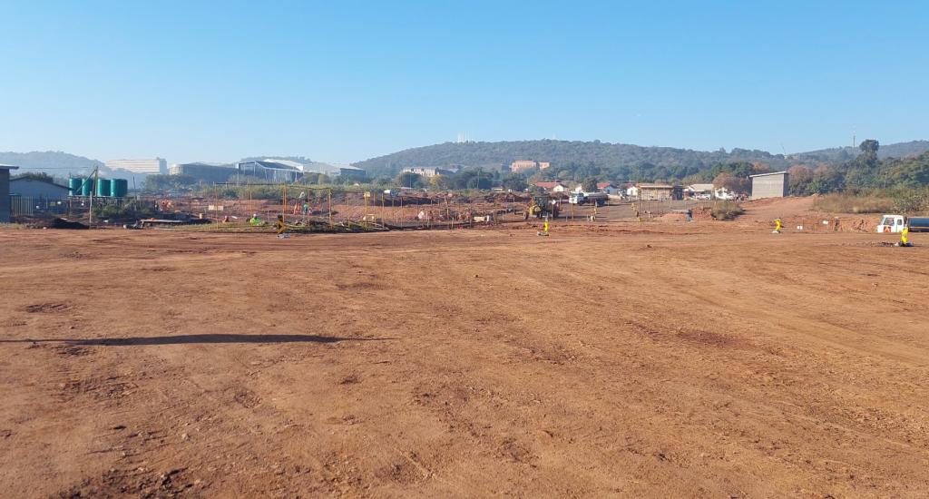 Salvokop precinct construction site infrastructure DPWI X account