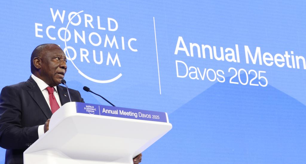 President Cyril Ramaphosa at World Economic Forum
