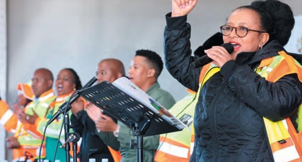 Free State Premier MaQueen Letsoha-Mathae.