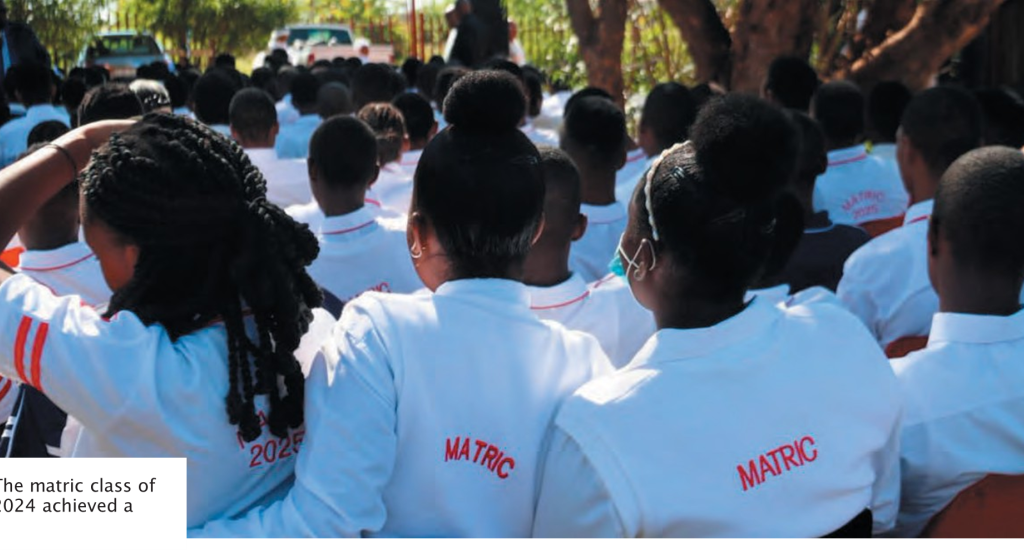 The matric class of 2024 achieved a historic pass rate last year.