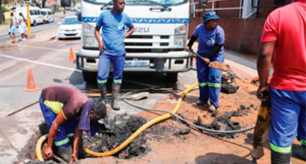 Cleanup efforts in eThekwini Municipality