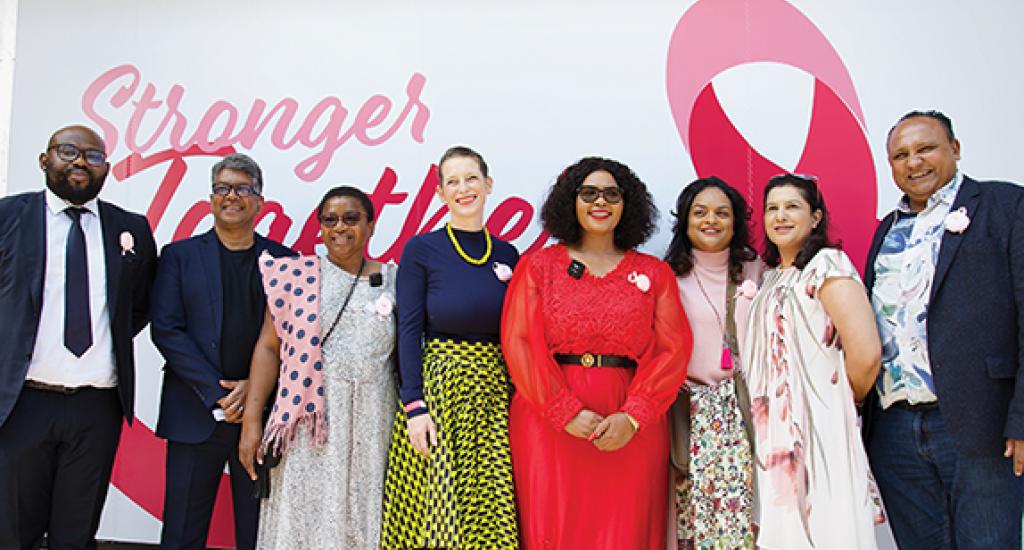 The opening of a Breast Health Clinic at CMJAH.