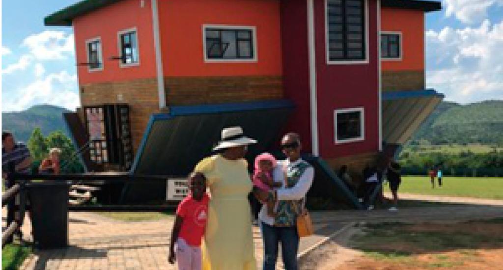 The Upside Down House in Hartebeespoort