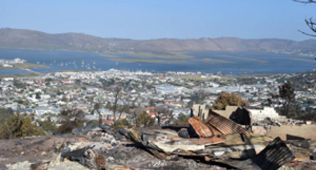 Fires in Knysna.