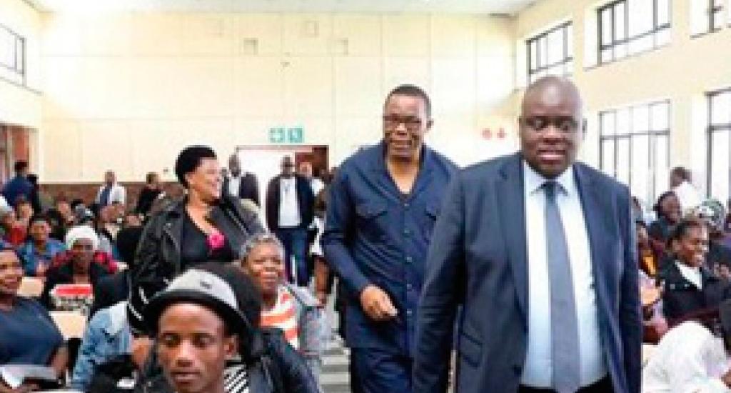 eThekwini Mayor Cyril Xaba meets with residents in Clermont