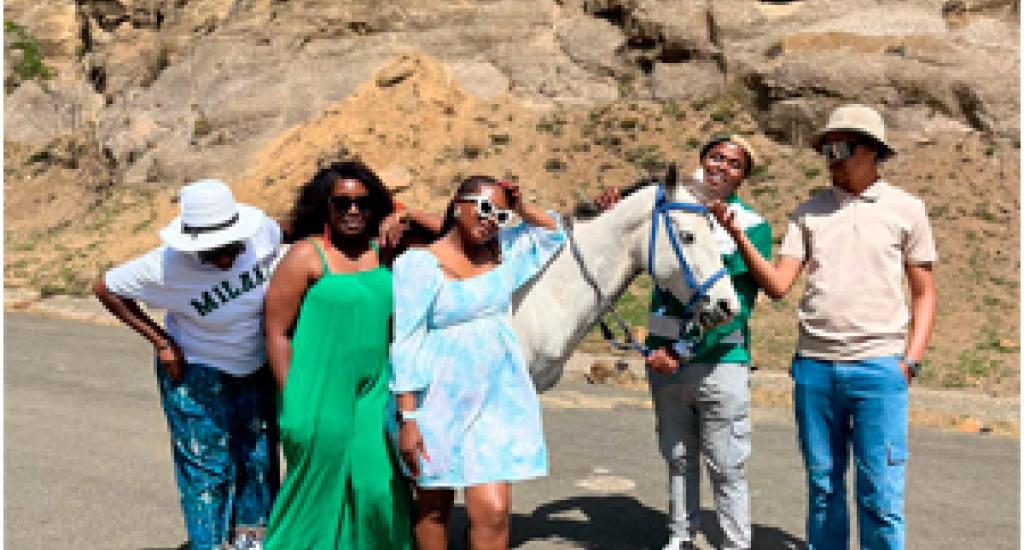 Horse riding is one of the activities offered at Mohale Dam