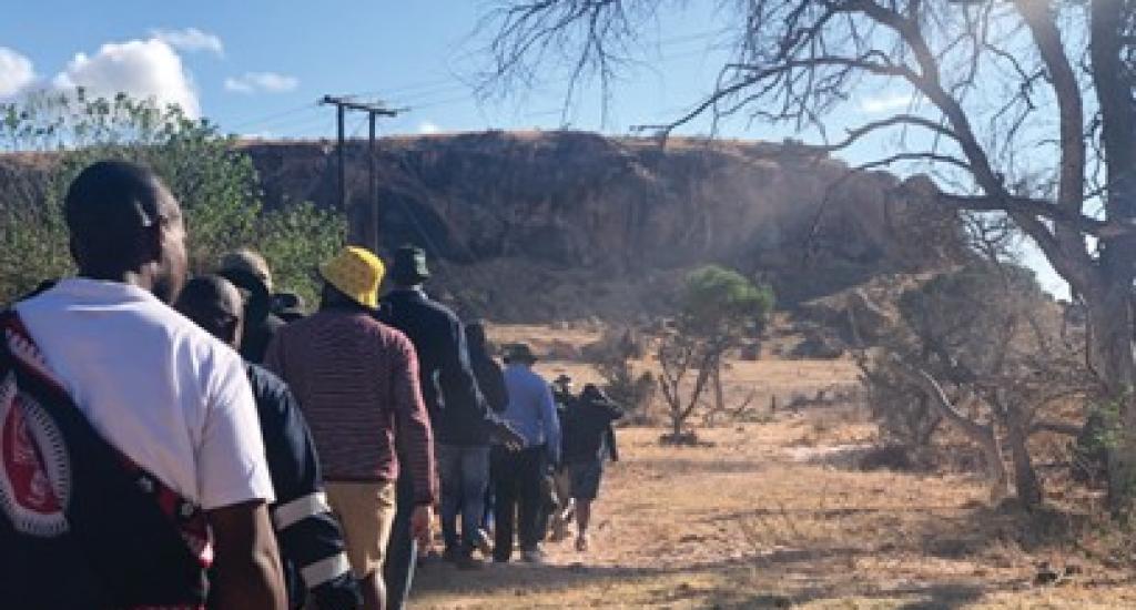 Mapungubwe trail.