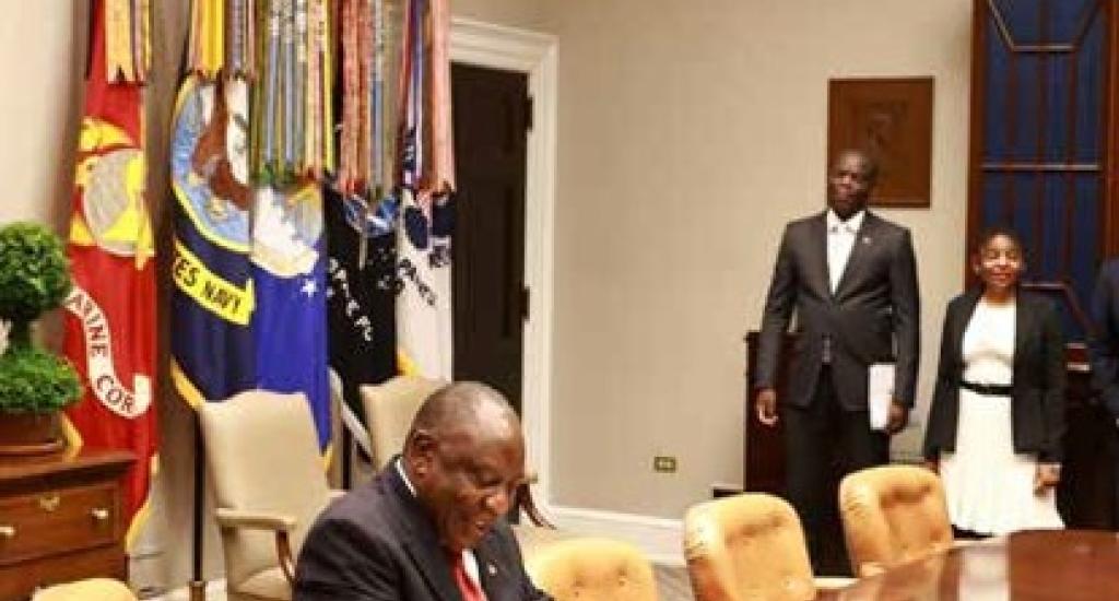 President Ramaphosa signs agreement