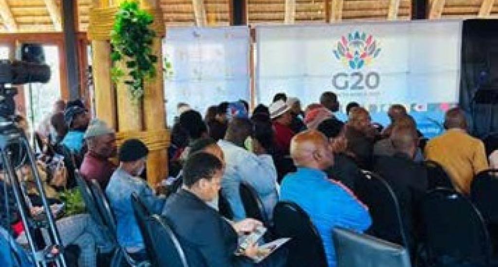 Delegates at the G20 RIWG meeting