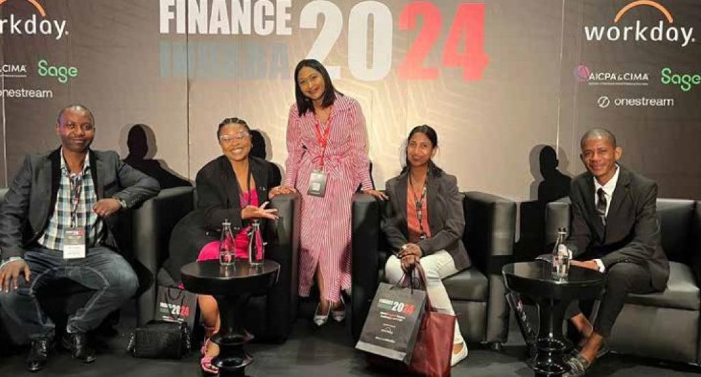 A session facilitated by Moonsamy at Finance Indaba 2024