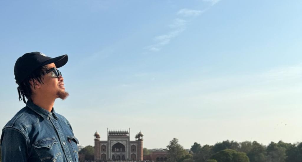Visiting the Taj Mahal