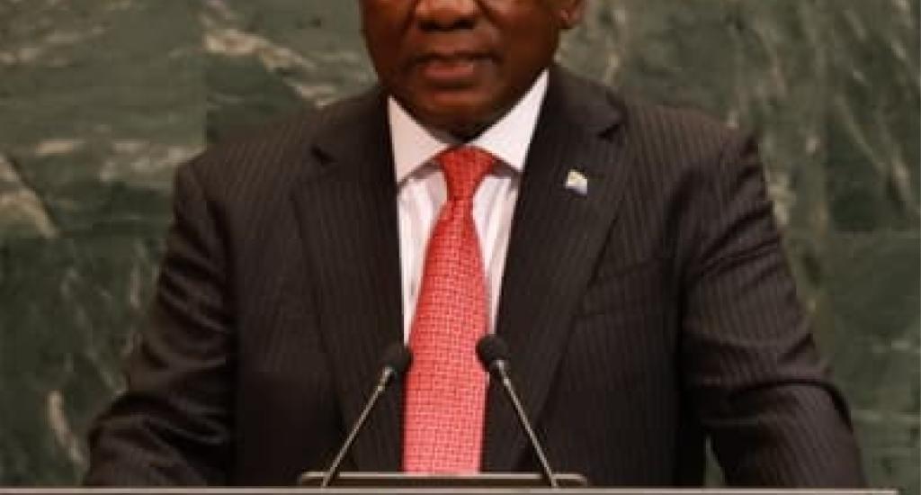 President Ramaphosa calls for an end to Gaza conflict