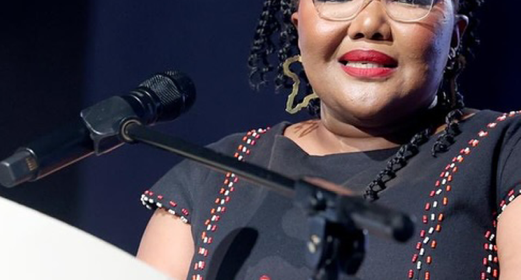 Basic Education Minister Siviwe Gwarube announces the 2025 matric results.