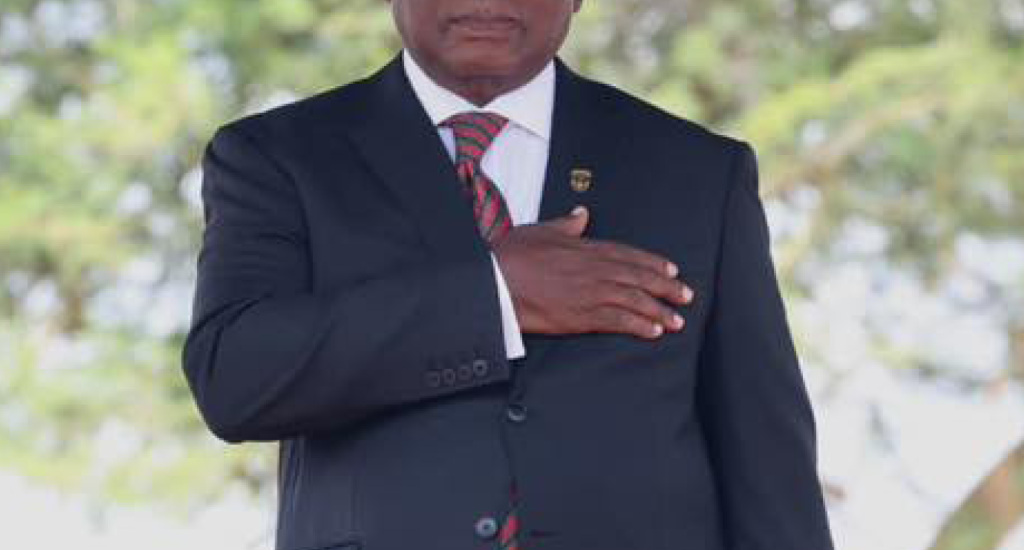 President Cyril Ramaphosa addressed members of the SANDF at Armed Forces Day celebrations in Thohoyandou